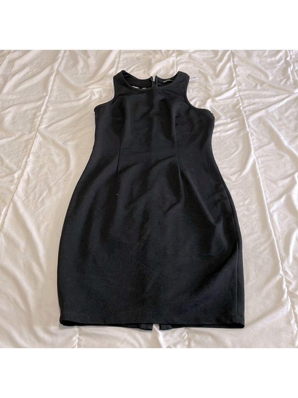 Ark & Co Black Strappy Spider Dress Size Medium NWT